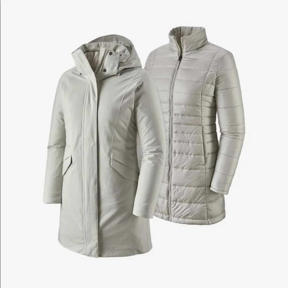 NWT womens Patagonia Vosque 3 in 1 parka